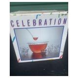 Celebration punch bowl