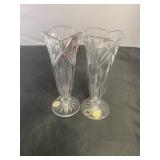 Set of 2 bud vases