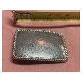 Silver Belt buckle
