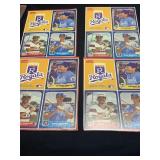 Fleer 1986 Box Bottoms