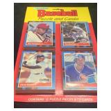 1988 Donruss Baseball Puzzle and cards