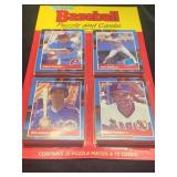 1988 Donruss Baseball Puzzle and cards