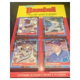 1988 Donruss Baseball Puzzle and cards