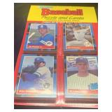 1988 Donruss Baseball Puzzle and cards