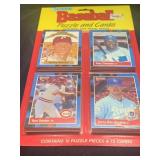 1988 Donruss Baseball Puzzle and cards