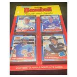 1988 Donruss Baseball Puzzle and cards