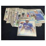 1989 Fleer team cards Blue Jays