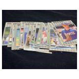 1989 Fleer team cards the Rangers