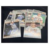 1989 Fleer team Cards Orioles with both Ripkens