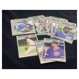 1989 Fleer Team Cards the Cubs