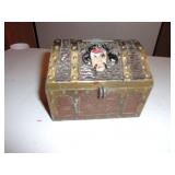 Treasure chest piggy bank
