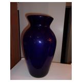 Cobalt vase