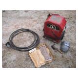 Lincoln 180 amp Arc Welder w/ 220v cord, hood,