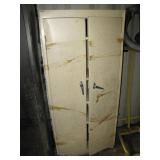 30x15x66 2 door metal storage cabinet