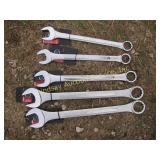 NIB 5 pc combination wrench set: