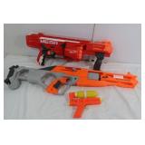 2 NERF Guns & Canvas Duffle Bag & more 2 NERF Guns & Canvas Duffle Bag & more