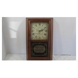 New England Wall Clock-8 Day Spring Wound Pendulum New England Wall Clock-8 Day Spring Wound Pendulum