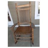 Wooden Rocking Chair-22"W Wooden Rocking Chair-22"W