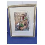 Framed/Matted Print signed Maureen Love19 x22 1/2 Framed/Matted Print signed Maureen Love19 x22 1/2