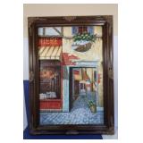 Framed Oil on Canvas signed-31x44" Framed Oil on Canvas signed-31x44"