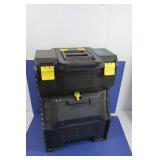 Stanley Rolling Tool/Storage Box-17x24x10"D Stanley Rolling Tool/Storage Box-17x24x10"D