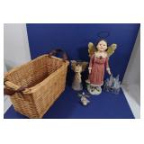 Angel Lot-2 Figurines(18", 10 Angel Lot-2 Figurines(18", 10