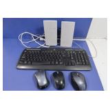 Computer Lot-Logitech Keyboard, Sony Speakers, Computer Lot-Logitech Keyboard, Sony Speakers,