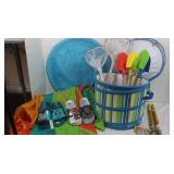 Beach Lot-Shovel, Pail, Games, Fireworks & more Beach Lot-Shovel, Pail, Games, Fireworks & more