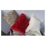 Decorative Throw Pillows-Lot