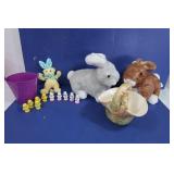 Easter Lot-incl. stuffed bunnies