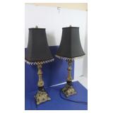 Pr. of Lamps-27"H Pr. of Lamps-27"H