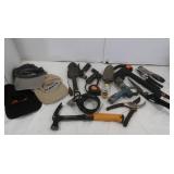 Tool Lot-Hatchet, Hammer, Pruning Shears &more Tool Lot-Hatchet, Hammer, Pruning Shears &more
