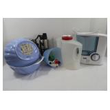 Misc Lot-Rubbermaid Pitcher, Reli on Humidifier