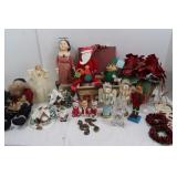 Misc Christmas Lot-3 Sm. Nutcrackers(8 1/2"H),