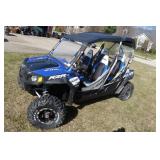 2010 Polaris RZR4, 800EF 4 Seater-**866 mi**168hrs 2010 Polaris RZR4, 800EF 4 Seater-**866 mi**168hrs