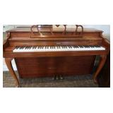 Bladwin Piano-57"Wx36"Hx22"D-Worn-needs refinished