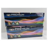 2 Premium Toner Cartridges-PRMHTE411A