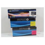 Premium Toner Cartridge-PRMHTE410X, 2)-CE413A,