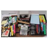 Office Lot-Pens, Markers, Paper clips & more