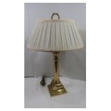 Brass Lamp w/Shade