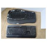2 Logitech Keyboards 2 Logitech Keyboards