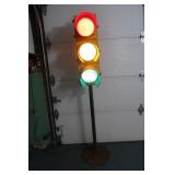 Electric Traffic Light w/Stand-8" Lenses, 73"H