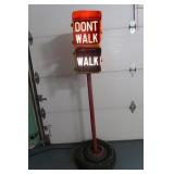 Electric "Walk, Do Not Walk" Traffic Light-Traffic