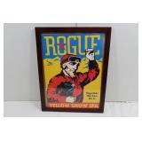 Rogue Yellow Snow IPA Beer Adv. Print in Frame- Rogue Yellow Snow IPA Beer Adv. Print in Frame-