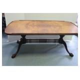 Vintage Coffee Table w/Ball&Claw Feet-Good Cond Vintage Coffee Table w/Ball&Claw Feet-Good Cond