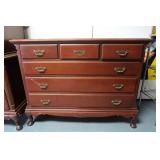 Mahogany Dresser w/6 Dressers made by CF Company Mahogany Dresser w/6 Dressers made by CF Company