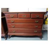 Mahogany Dresser w/6 Dressers made by CF Company