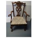 Vintage Wood Chair made by Kittinger-Chase Bank