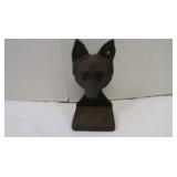 Vintage Cast Iron Animal Door Stop Vintage Cast Iron Animal Door Stop