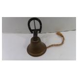 Vintage Horseshoe Brass Bell w/sm. Crack